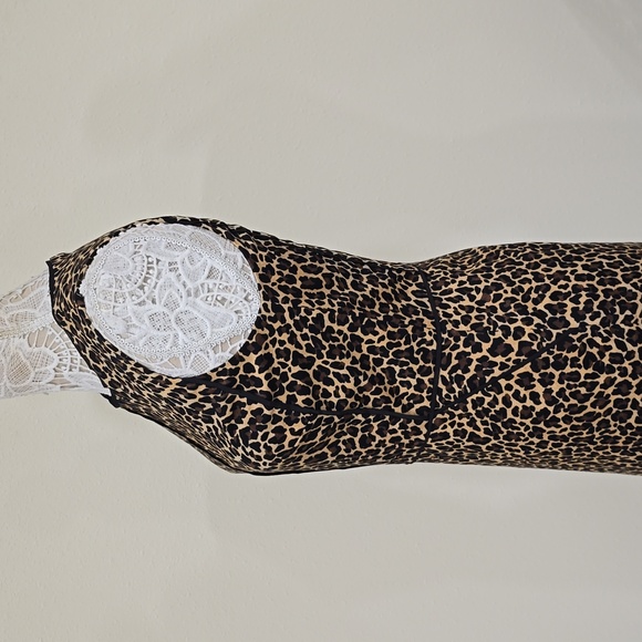 J.Crew Leopard Print A-line Shift Dress Size 4 NWOT - Picture 4 of 8